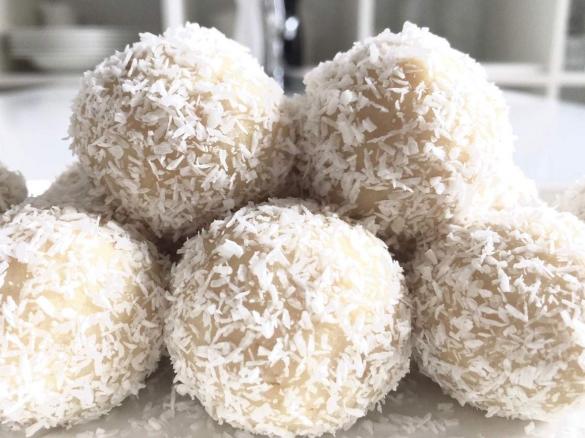 jaglane rafaello (wegańskie/bezglutenowe)