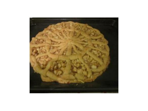 Szarlotka na kruchym cieście