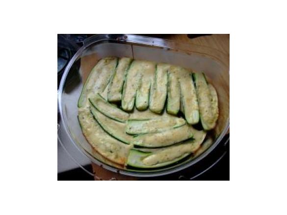 Cukinie zapiekane z serem