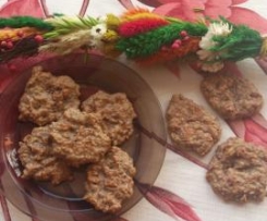 Ciastka owsiane bez cukru