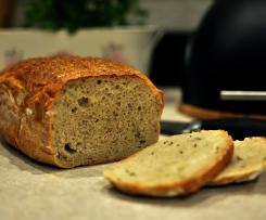 CHLEB Z GARNKA Z ZIEMNIAKAMI I KMINKIEM