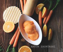 SORBET MARCHEWKOWO-DYNIOWO-POMARAŃCZOWY