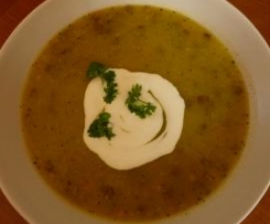 Zupa krem z warzyw z soczewicą :-)