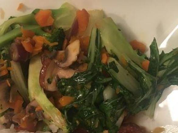 Warzywa z woka (Stir fry veggies)