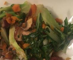 Warzywa z woka (Stir fry veggies)