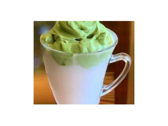 Dalgona z matcha w proszku