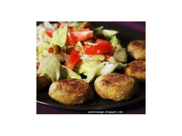 Ryżowe kotlety z cieciorką