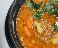 ZUPA Z PSZENICY I CIECIORKI