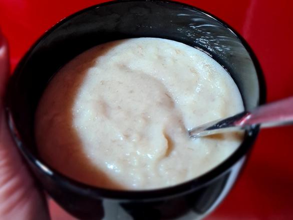 Kasza manna na mleku roślinnym