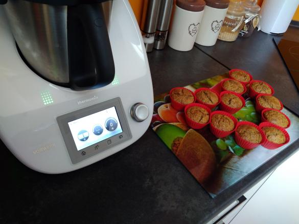 Muffinki marchewkowe bez cukru