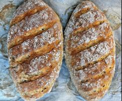 NAJLEPSZY CHLEB Z ORZECHAMI - CHLEB DRWALSKI