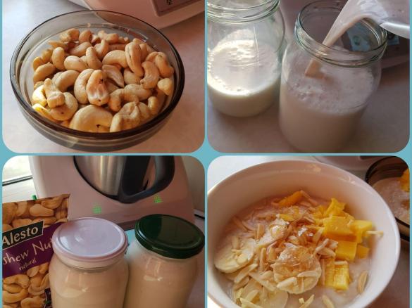 Mleko z nerkowców w 3 minuty