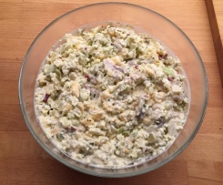 Sałatka śledziowa z jabłkiem